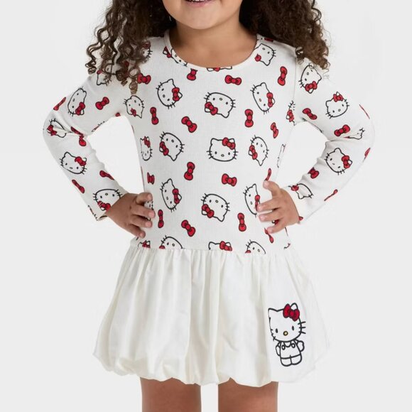 Hello Kitty Toddler Girls' Dress - Picture 1 of 12